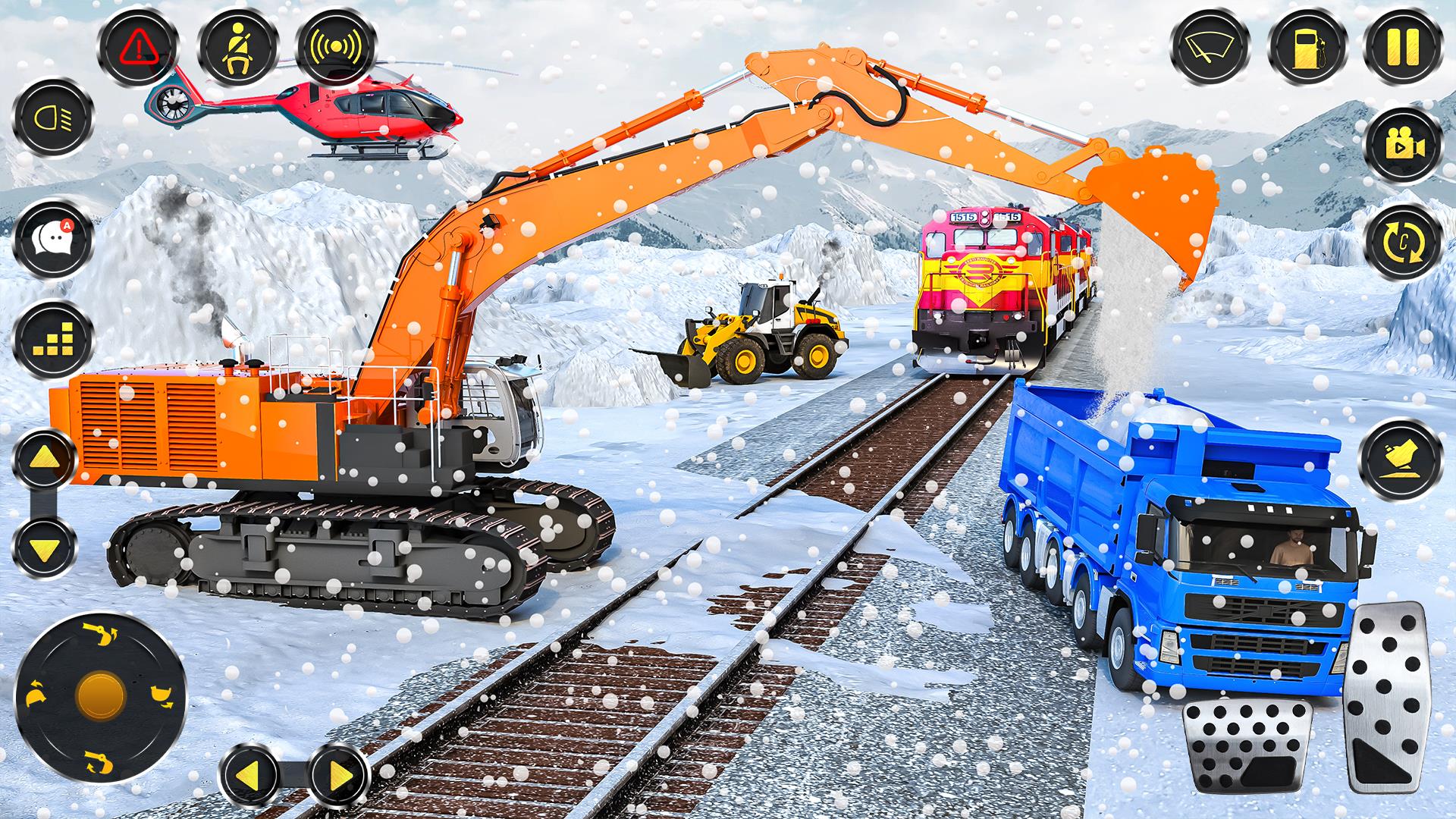 City Construction JCB Game 3D Ekran Görüntüsü 2