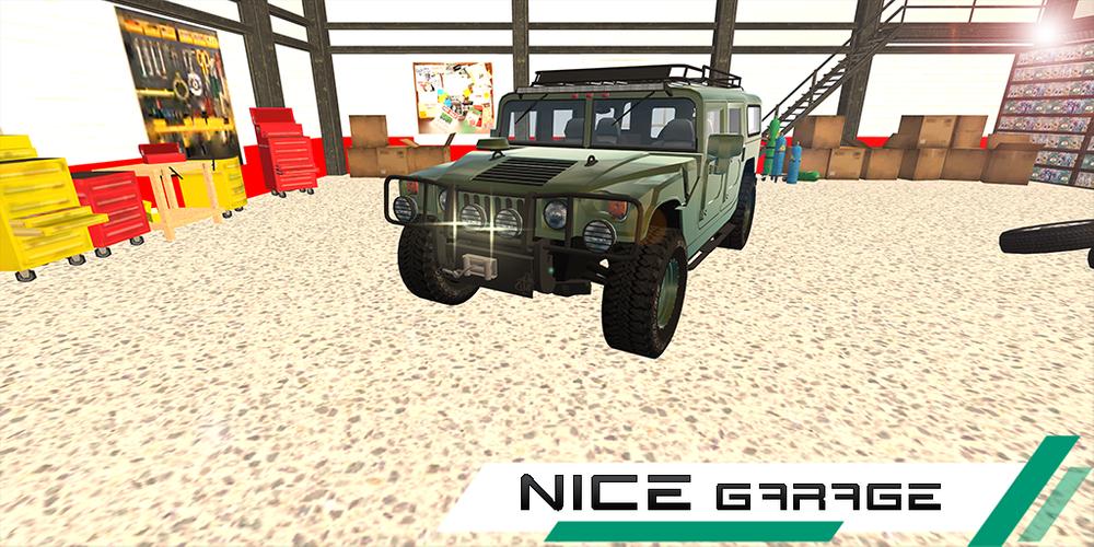 Hummer Drift Car Simulator Screenshot 1