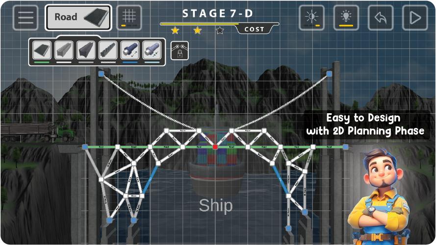 Bridge Constructor Zrzut ekranu 2