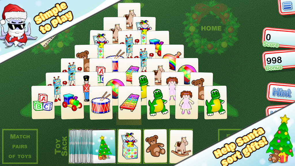 Schermata Christmas Tree Solitaire 1