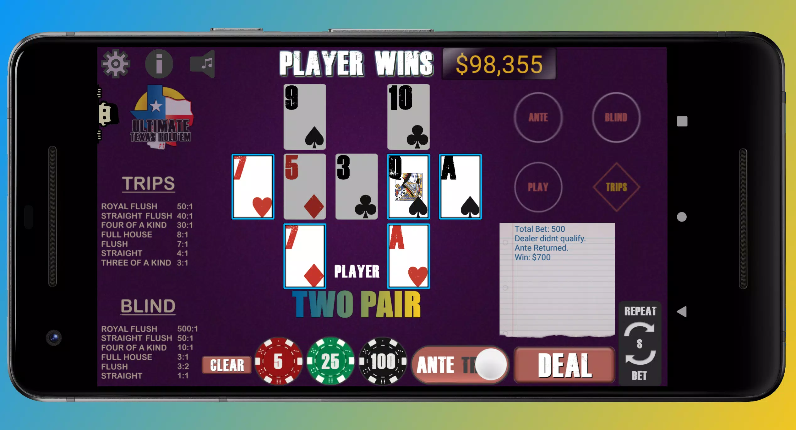 Texas Ultimate Holdem Screenshot 3