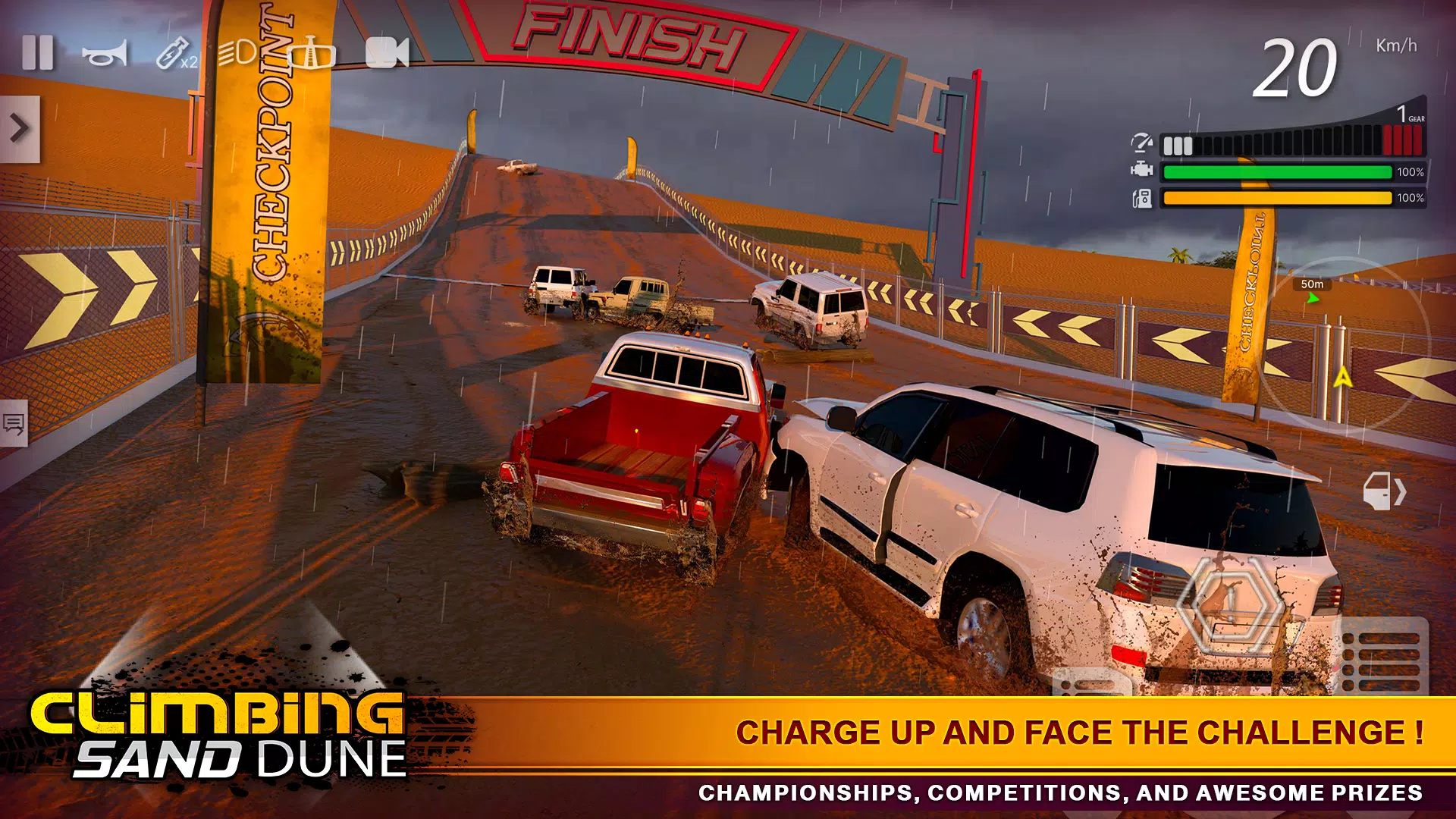 Climbing Sand Dune OFFROAD 스크린샷 3