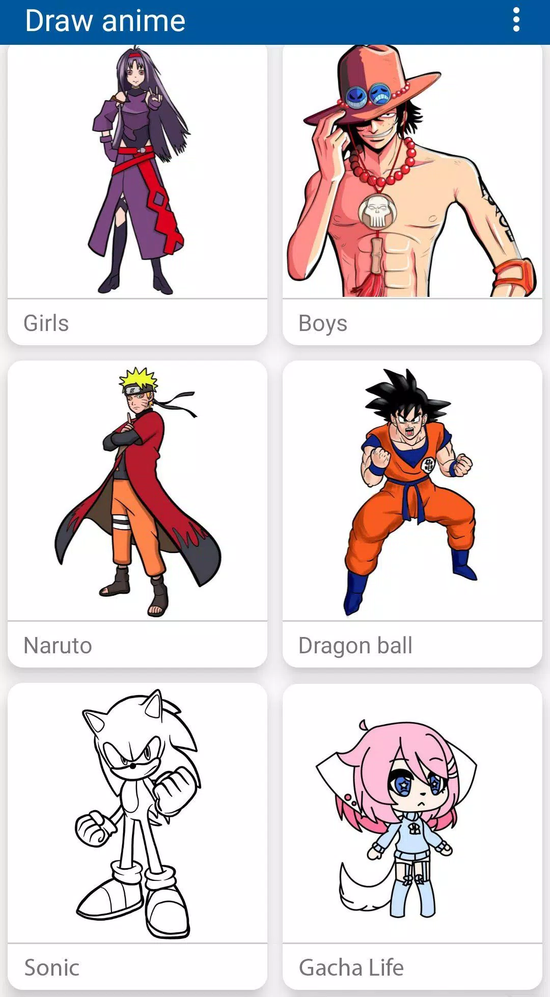 How to Draw Anime Screenshot 1