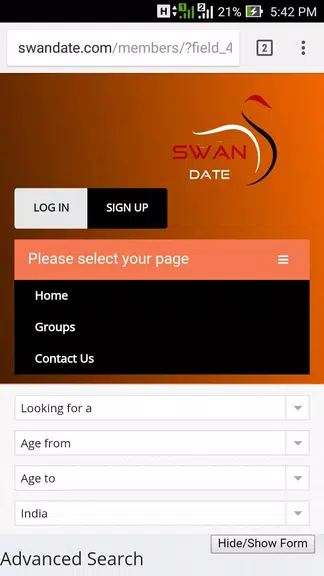 Swan Date Chat স্ক্রিনশট 4