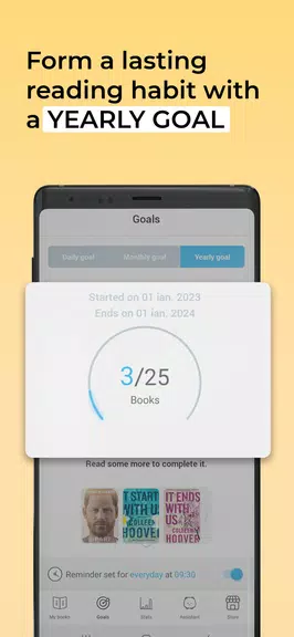 Bookly: Book & Reading Tracker Captura de pantalla 4