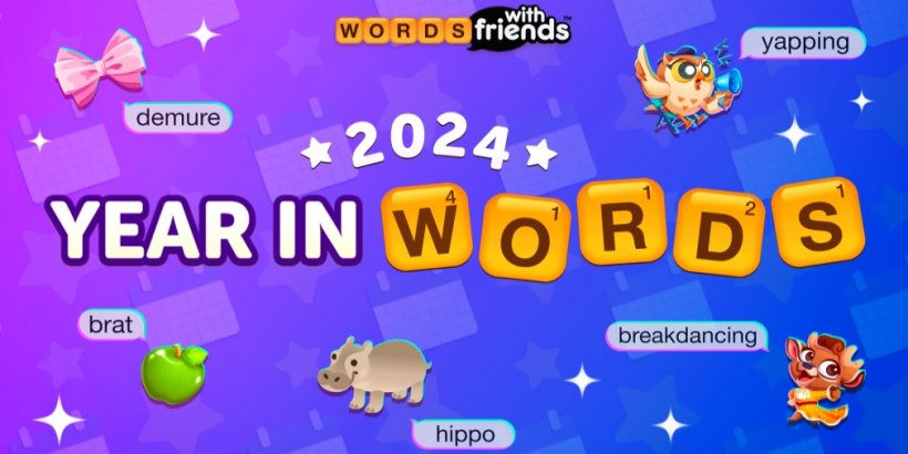 „Words With Friends“ fasst die Erinnerungen an das Jahr 2024 zusammen