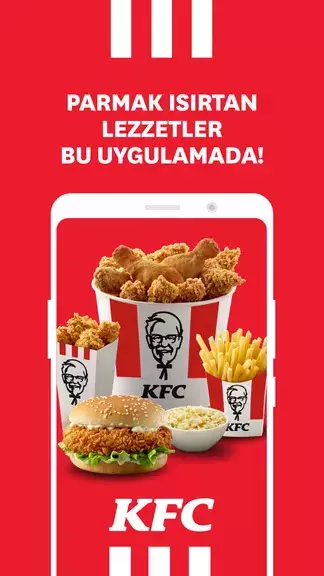 KFC Türkiye – Yemek Siparişi ภาพหน้าจอ 1