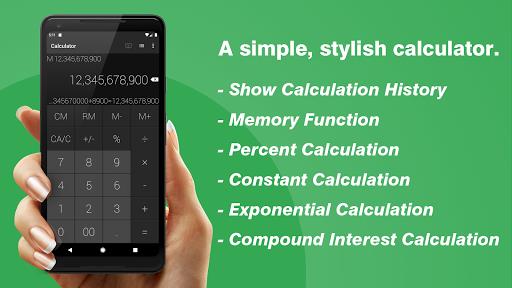 Calculatrice - Floating Widget Capture d'écran 3