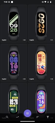 Mi Band 8 Watch Faces ภาพหน้าจอ 2