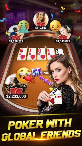 Poker Live: Texas Holdem Game स्क्रीनशॉट 1
