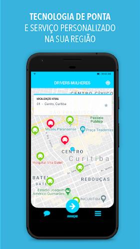 Drivers Mulheres - Passageira Captura de tela 1
