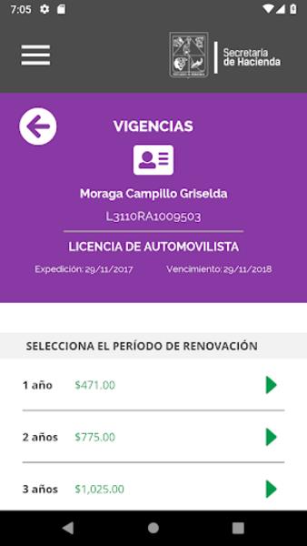 Recaudación Hacienda Sonora Captura de tela 2