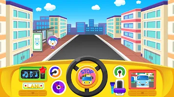 Tayo Bus Game - Bus Driver Job Tangkapan skrin 4