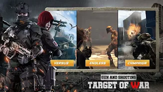 Gun and Shooting: Target war Ảnh chụp màn hình 4