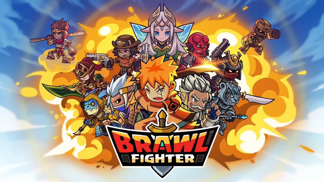 Brawl Fighter - Super Warriors Mod Captura de tela 1