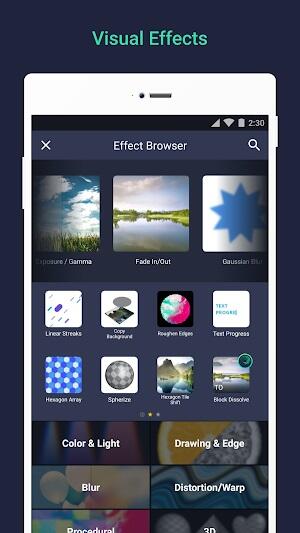 ALIGHT MOTION MOD APK PRO dibuka