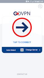VPN segura, rápido de GOVPN Captura de pantalla 1