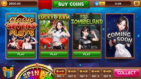 Sexy slot girls: vegas casino ภาพหน้าจอ 1