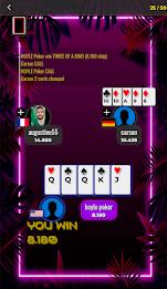 Hoyle Poker: 5 Card Online Tangkapan skrin 2