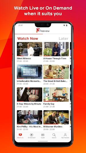 Freeview ภาพหน้าจอ 1