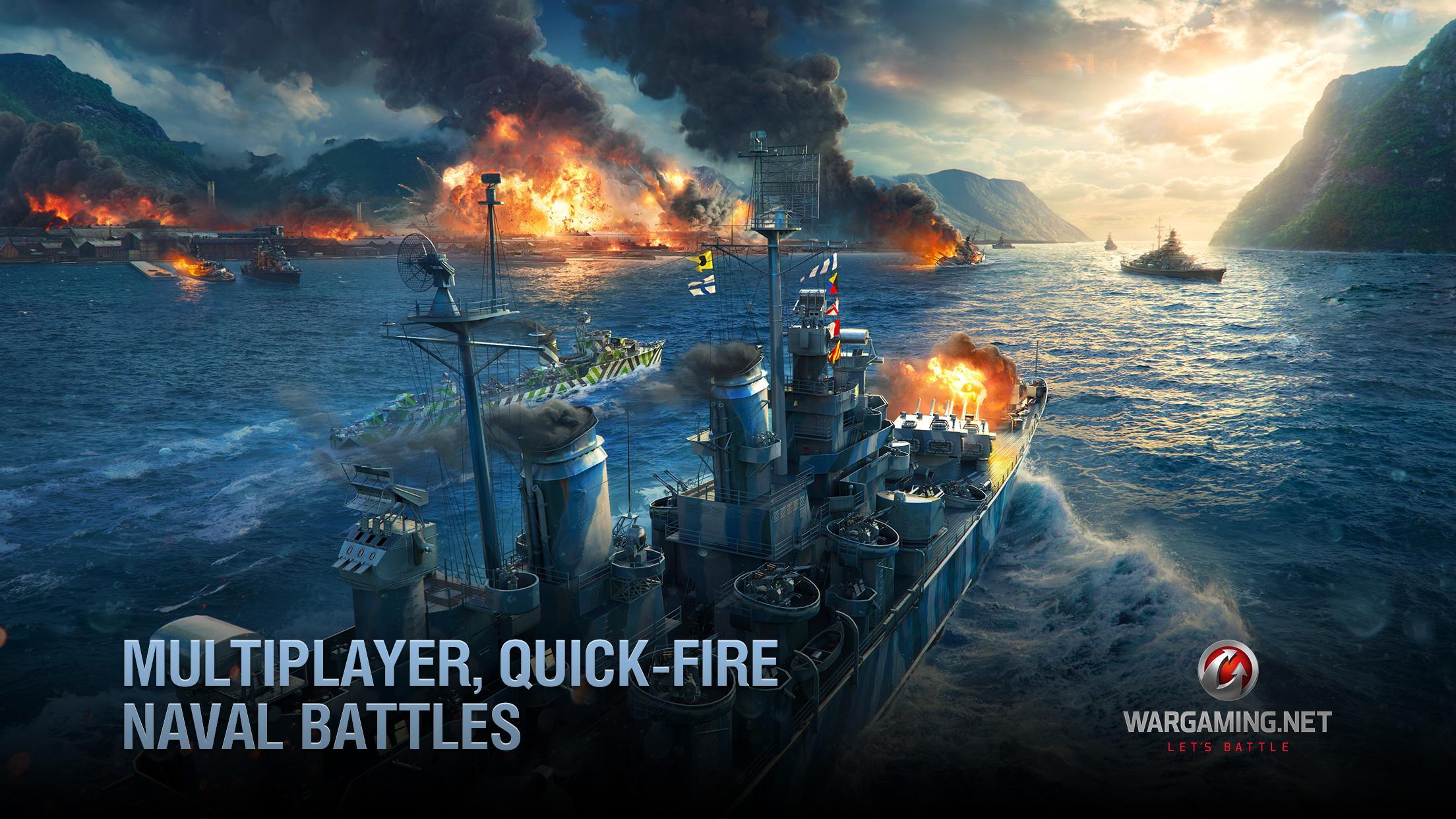 World of Warships Blitz War ဖန်သားပြင်ဓာတ်ပုံ 4