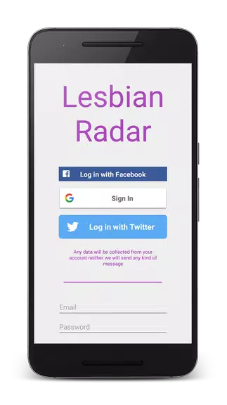 Lesbian Radar - Free dating for girls and women 스크린샷 1