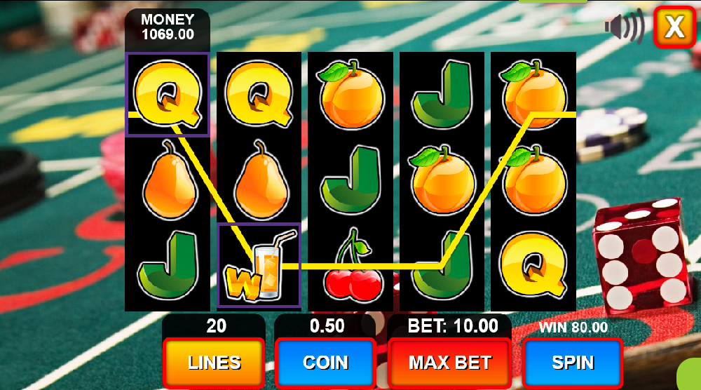 Fruit Summer Slots Machine Captura de tela 3