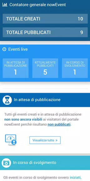 nowEvent - L’app a misura di evento Captura de pantalla 2