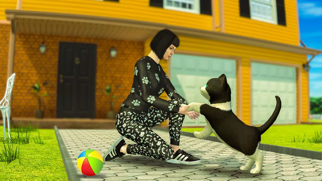 Kitten Game Pet Cat Simulator Tangkapan skrin 2