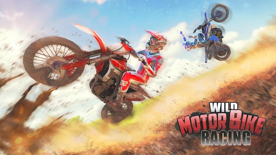 Wild Motor Bike Offroad Racing Schermafbeelding 1