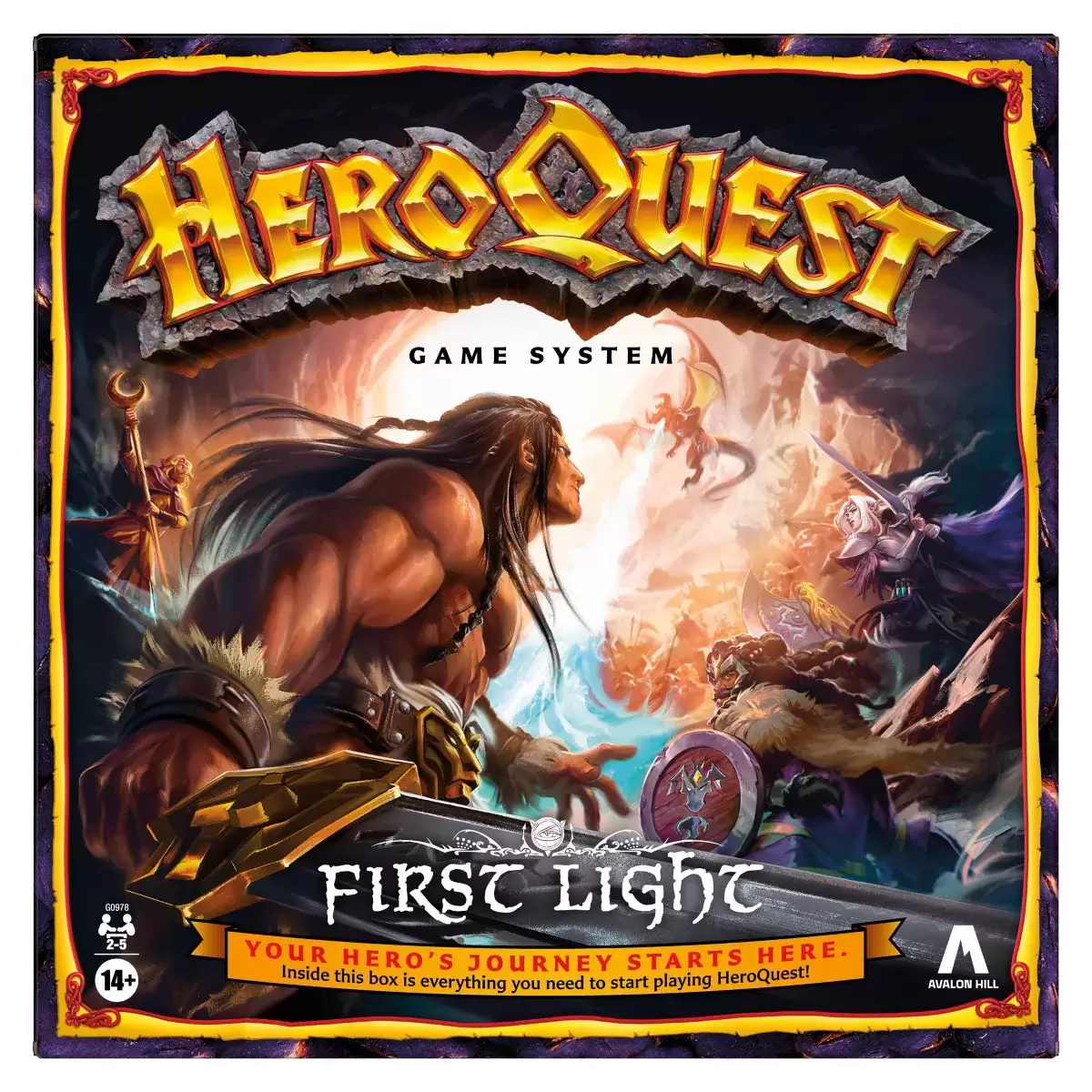 HeroQuest First Light Board Game