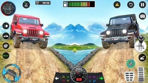 Offroad Jeep Driving Games 3D Zrzut ekranu 2