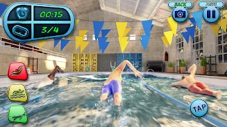 Swimming Pool Water Race Game Ảnh chụp màn hình 2