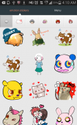 Emoji Stickers for chat Apps Captura de tela 1