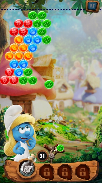 Smurfs Bubble Story স্ক্রিনশট 4