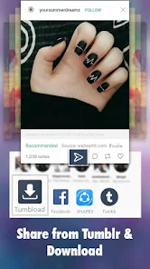 Photo & Video Explorer and Downloader for Tumblr Ảnh chụp màn hình 2