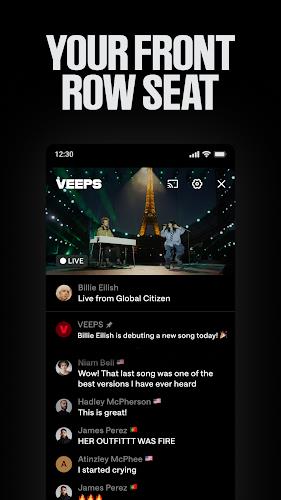 Veeps: Watch Live Music應用截圖第2張