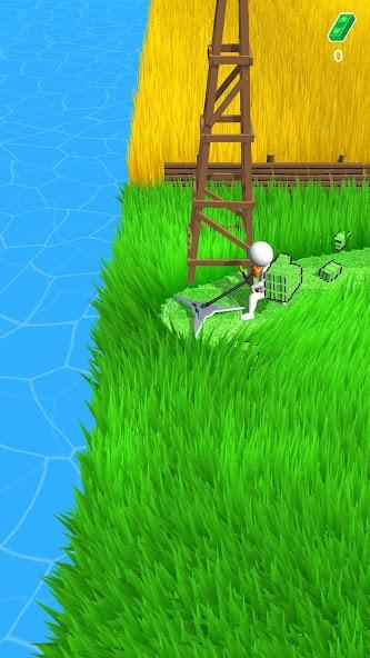 Stone Grass: Mowing Simulator Mod Ảnh chụp màn hình 1