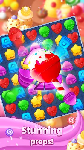 Sweet Candy Cat Puzzle Game Ảnh chụp màn hình 2