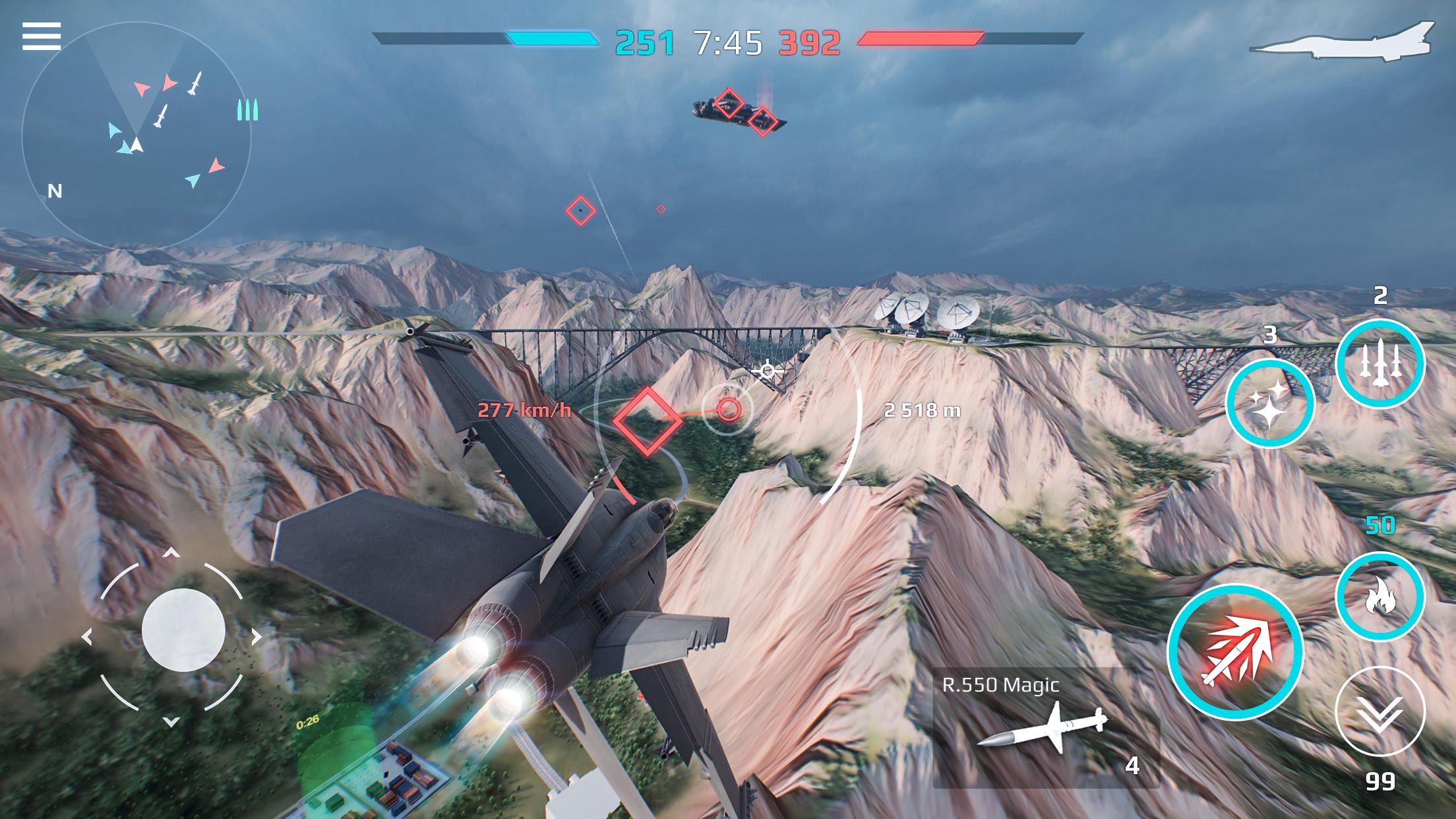 Sky Combat: War Planes Online Screenshot 2