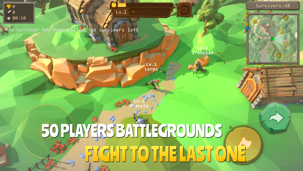 AXE.IO - Survival Battleground Mod ภาพหน้าจอ 3