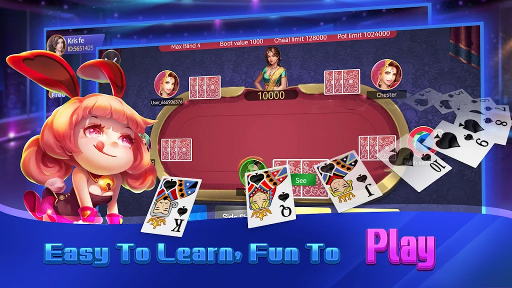 Teen Patti Glory - Online Game 스크린샷 3