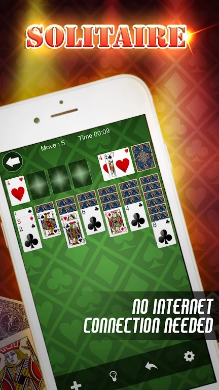 Super Solitaire Sonic - Classic Card Free Tangkapan skrin 1