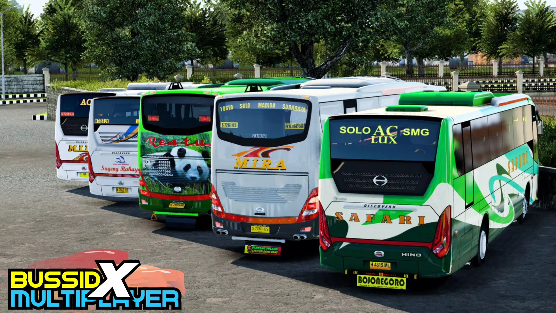 Mod Bussid X Multiplayer Capture d'écran 1