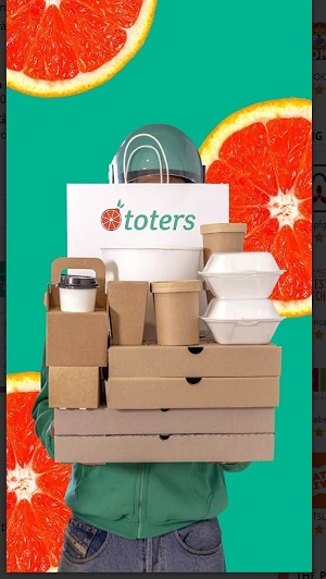 Toters: Food Delivery & More Captura de pantalla 2