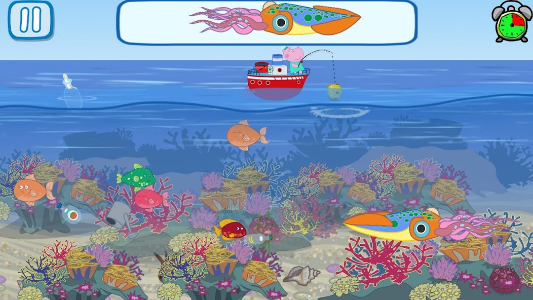 Lustige Kinder Fischen Spiele Screenshot 4