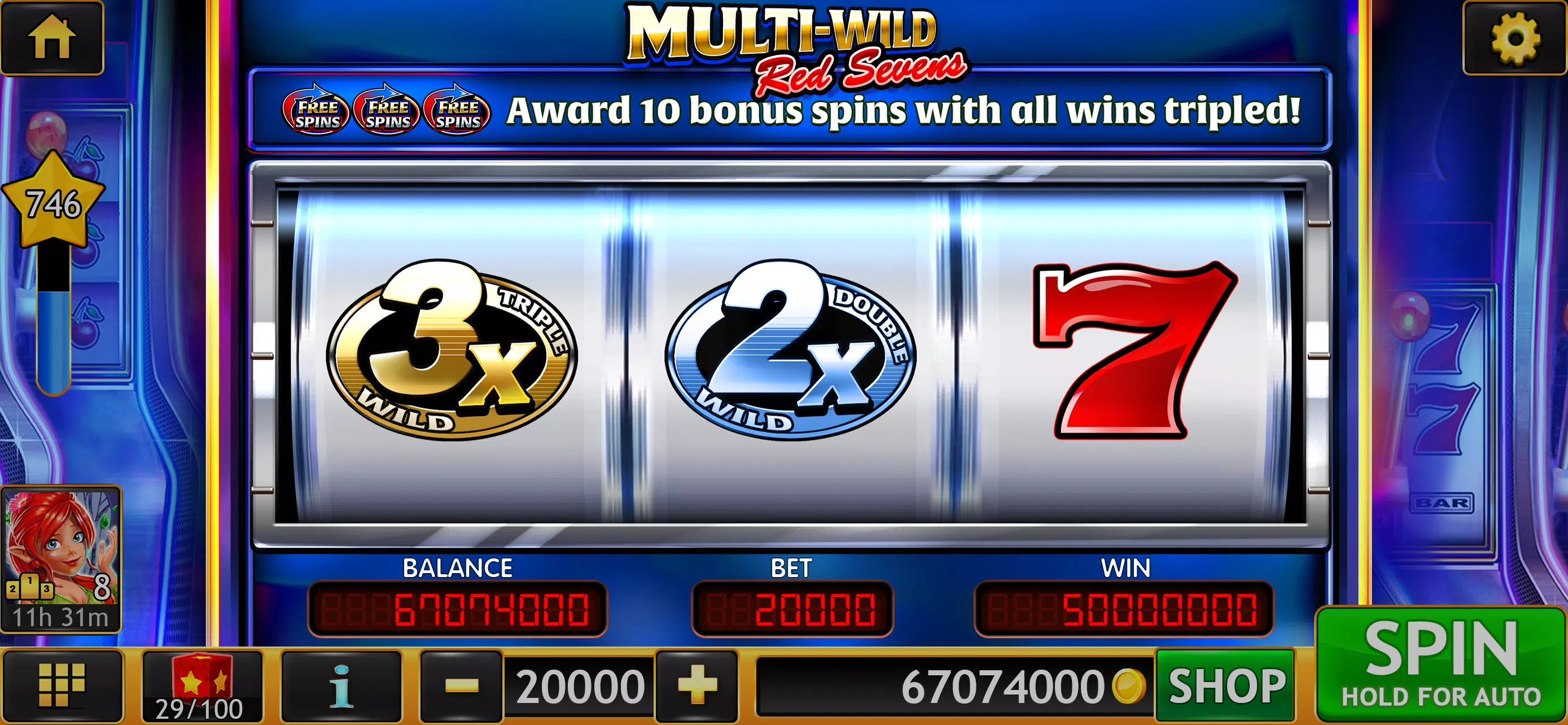 Schermata Wild Triple 777 Slots Casino 4