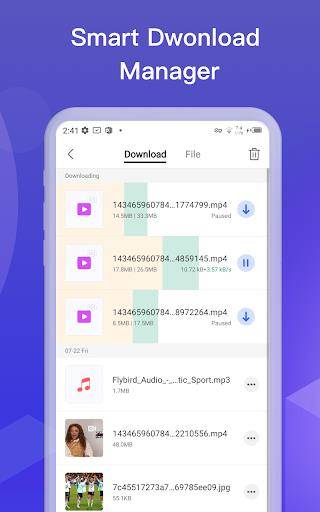 Video Downloader : Save Video ဖန်သားပြင်ဓာတ်ပုံ 2