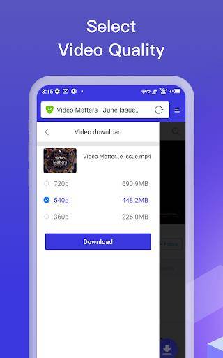 Video Downloader : Save Video ဖန်သားပြင်ဓာတ်ပုံ 3