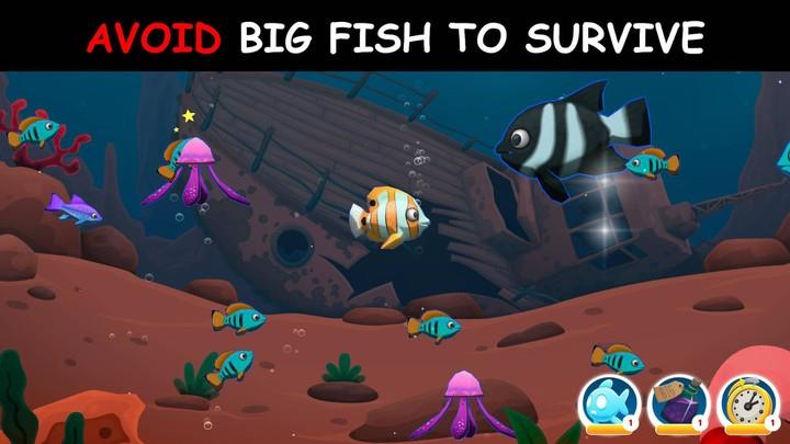 Hungry Ocean: Feed & Grow Fish Capture d'écran 2